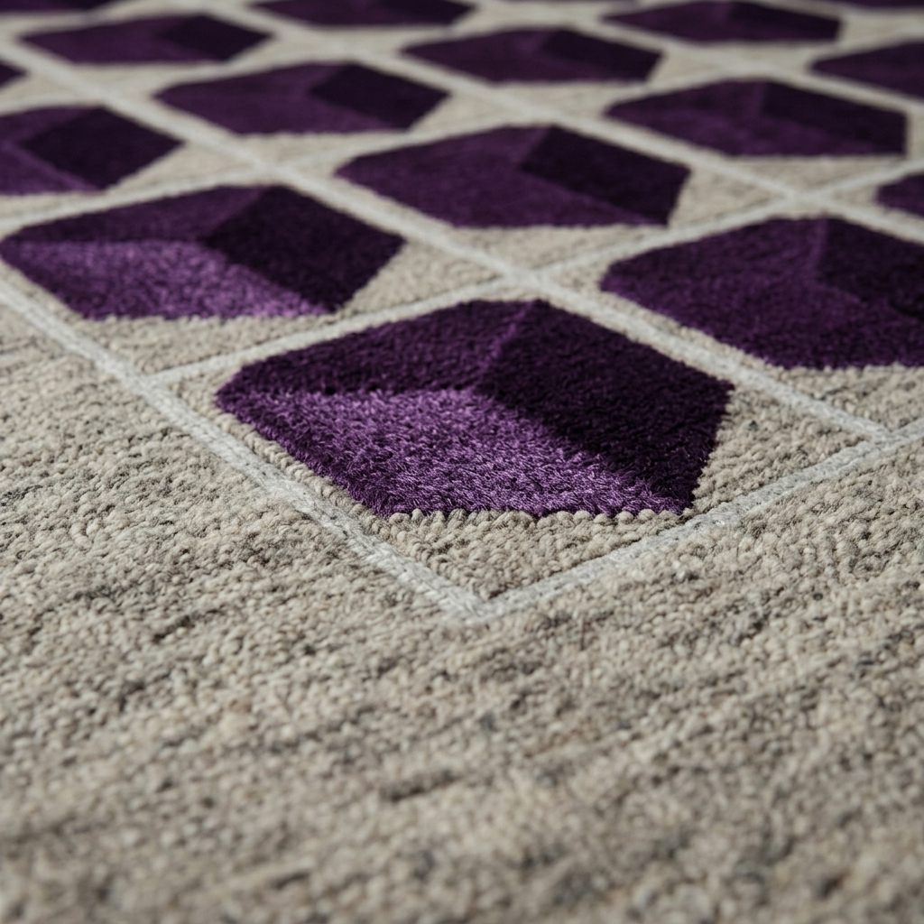 Amethyst Grid — Macro Detail