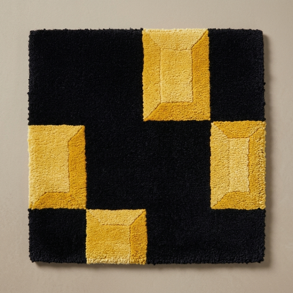 Citrine Grid – 18x18 Sample Swatch