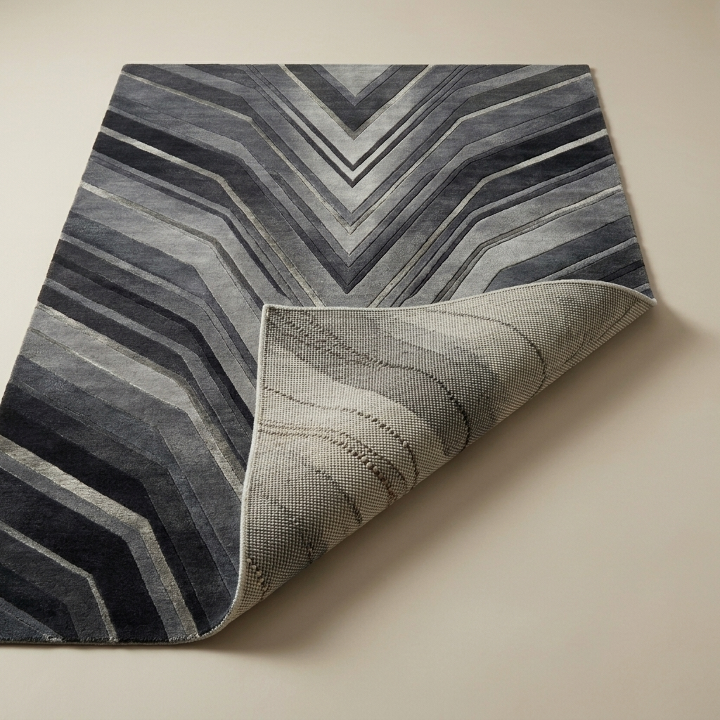ARGENT CHEVRON - FLIPPED-CORNER