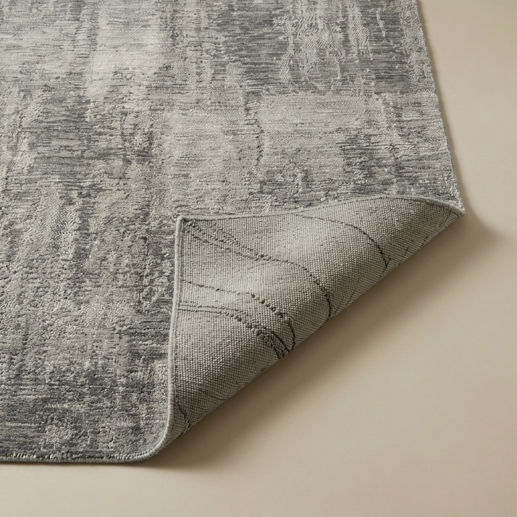 Arran Grey Shimmer — Flipped Corner