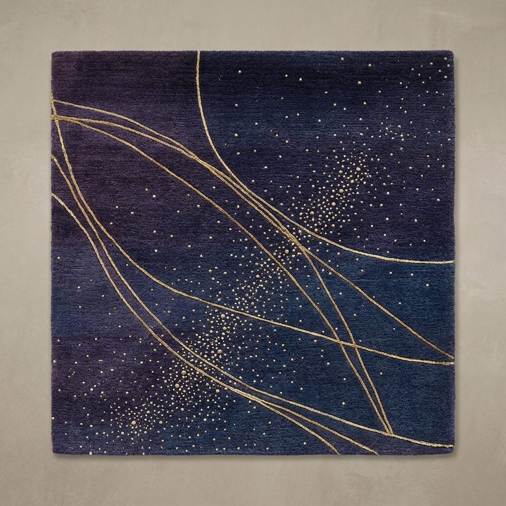Celestial Gilded Dusk – 18x18 Sample Swatch