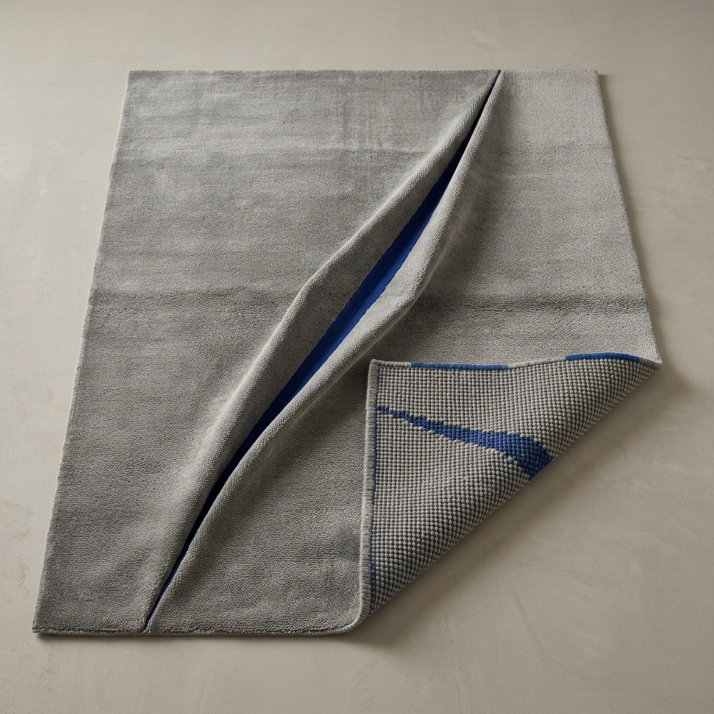 Cobalt Pleat — Flipped Corner