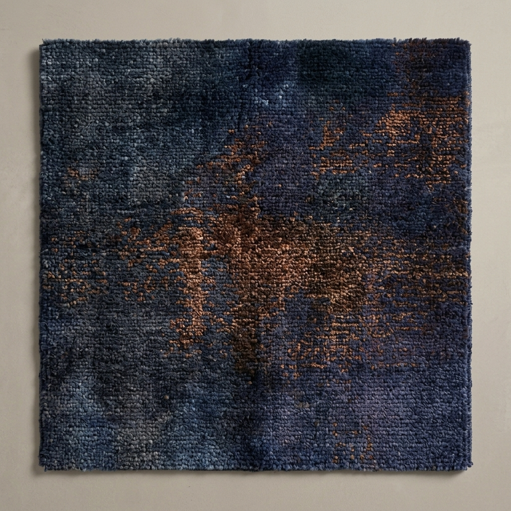 Midnight Oil Spill – 18x18 Sample Swatch