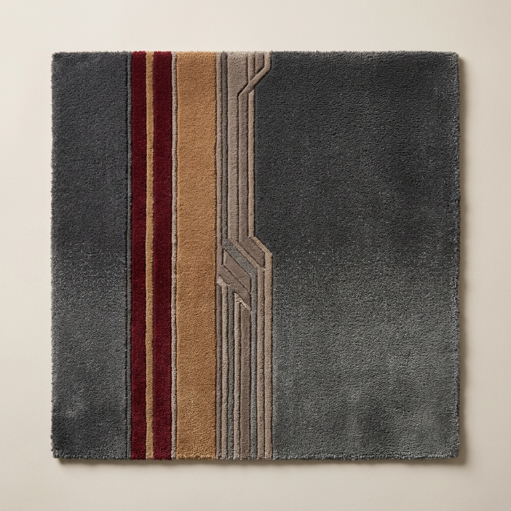 PIT LANE GRAPHITE – 18x18 Sample Swatch