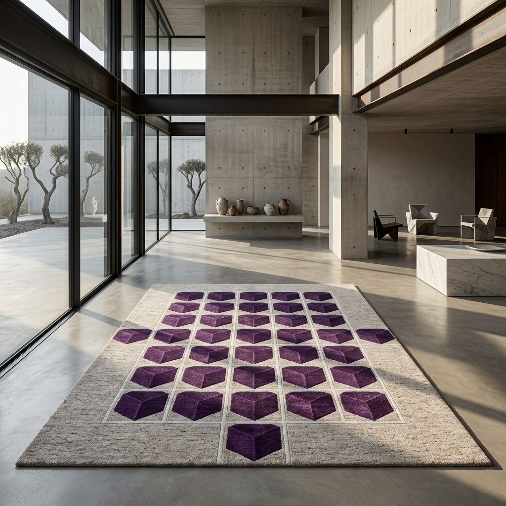 Amethyst Grid — Cabochon Collection