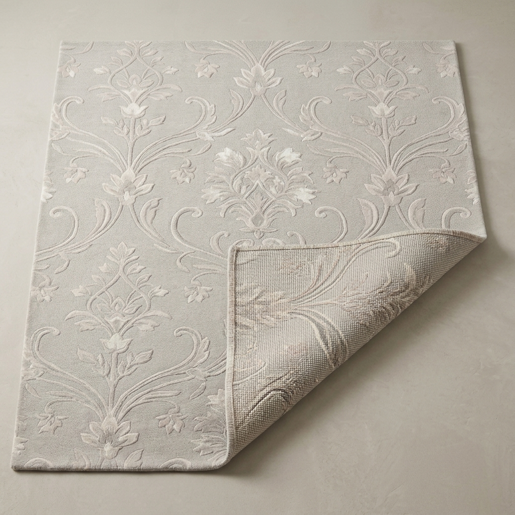 Damask Gris — Flipped Corner