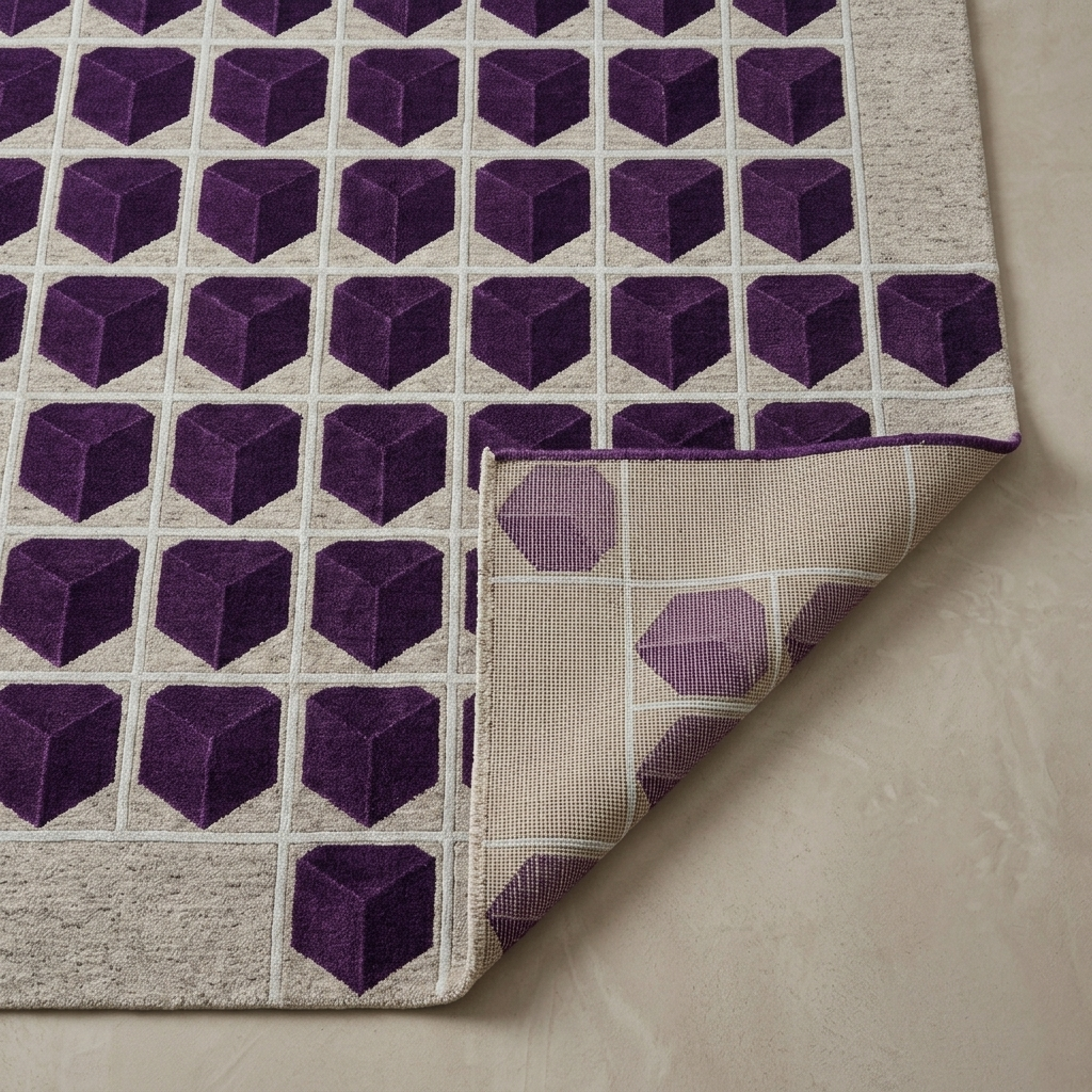 Amethyst Grid — Flipped Corner