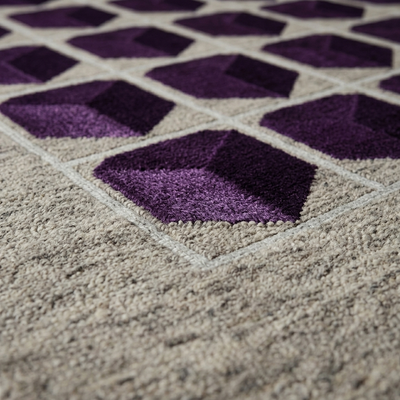Amethyst Grid — Macro Detail