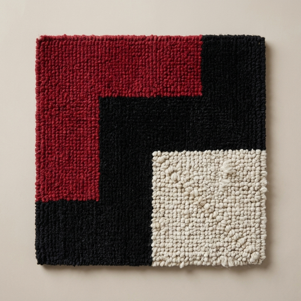 Carmine Block – 18x18 Sample Swatch