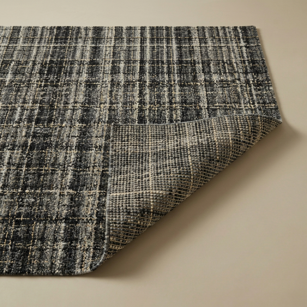 TWEED ÉBÈNE - FLIPPED-CORNER