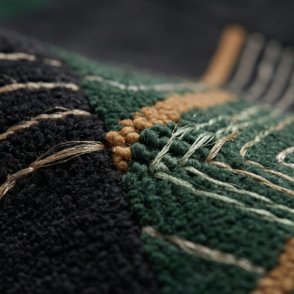 Kinetic Silk Trace — Macro Detail