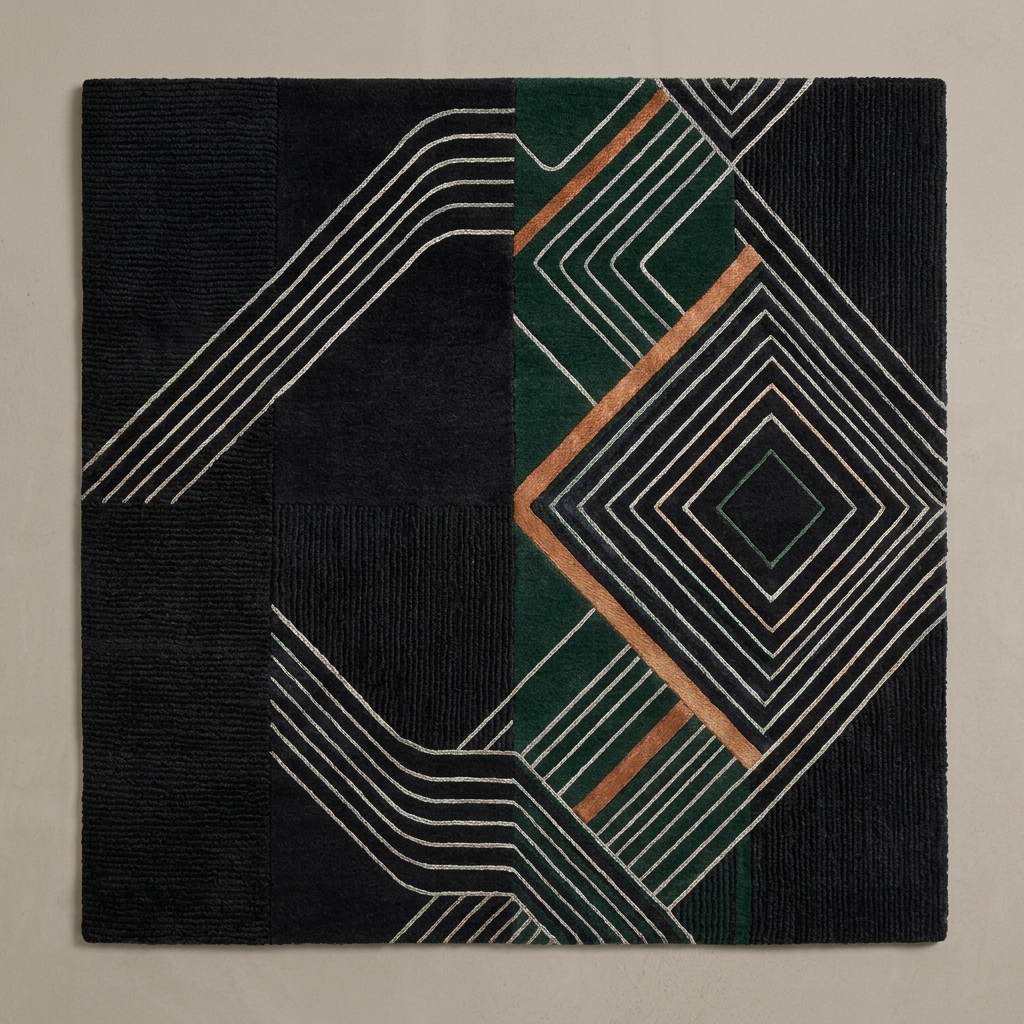 Kinetic Silk Trace – 18x18 Sample Swatch