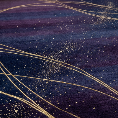 Celestial Gilded Dusk — Macro Detail