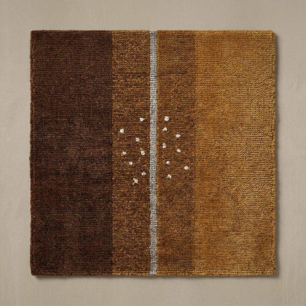 Velvet Ochre Drifts – 18x18 Sample Swatch