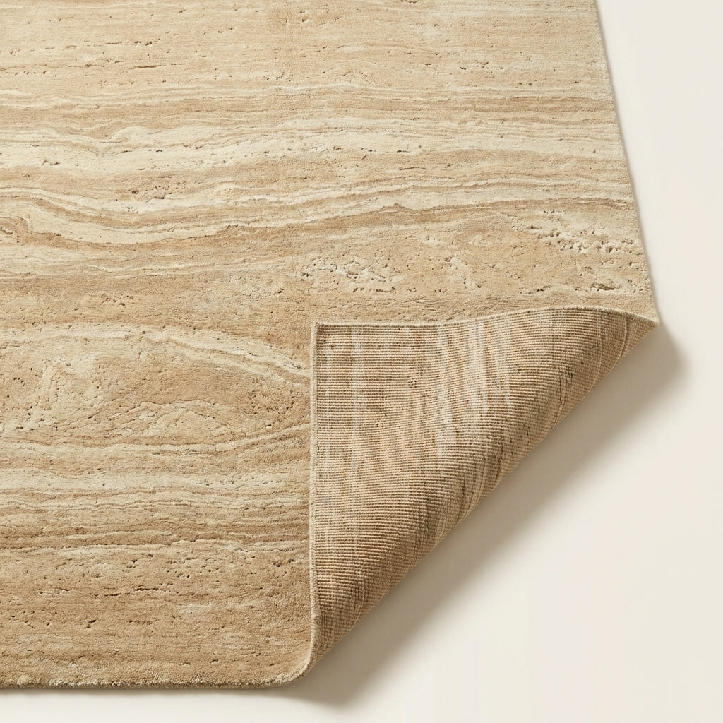 TRAVERTINE EARTH - FLIPPED-CORNER