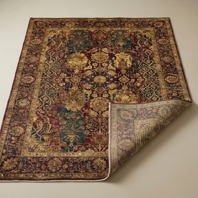 Broccato Aureo — Flipped Corner