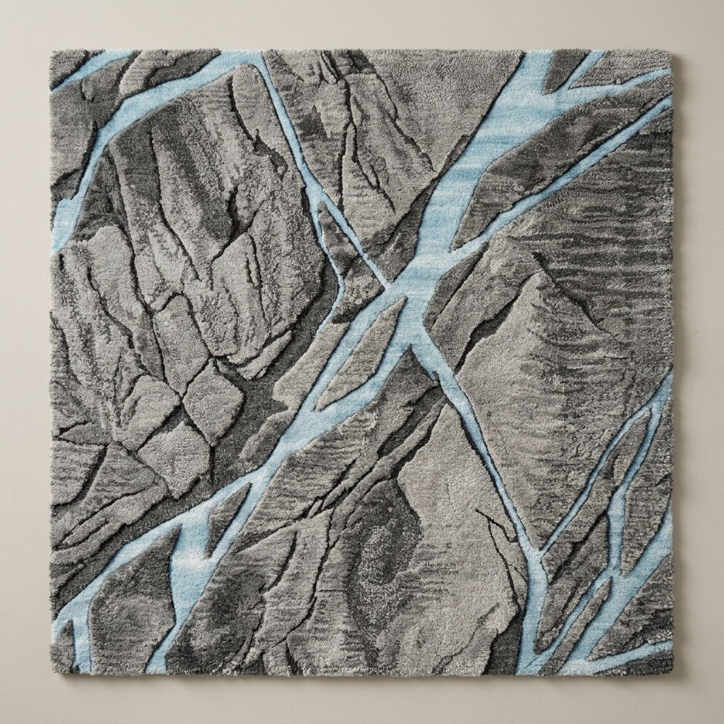 Glacier Fracture – 18x18 Sample Swatch