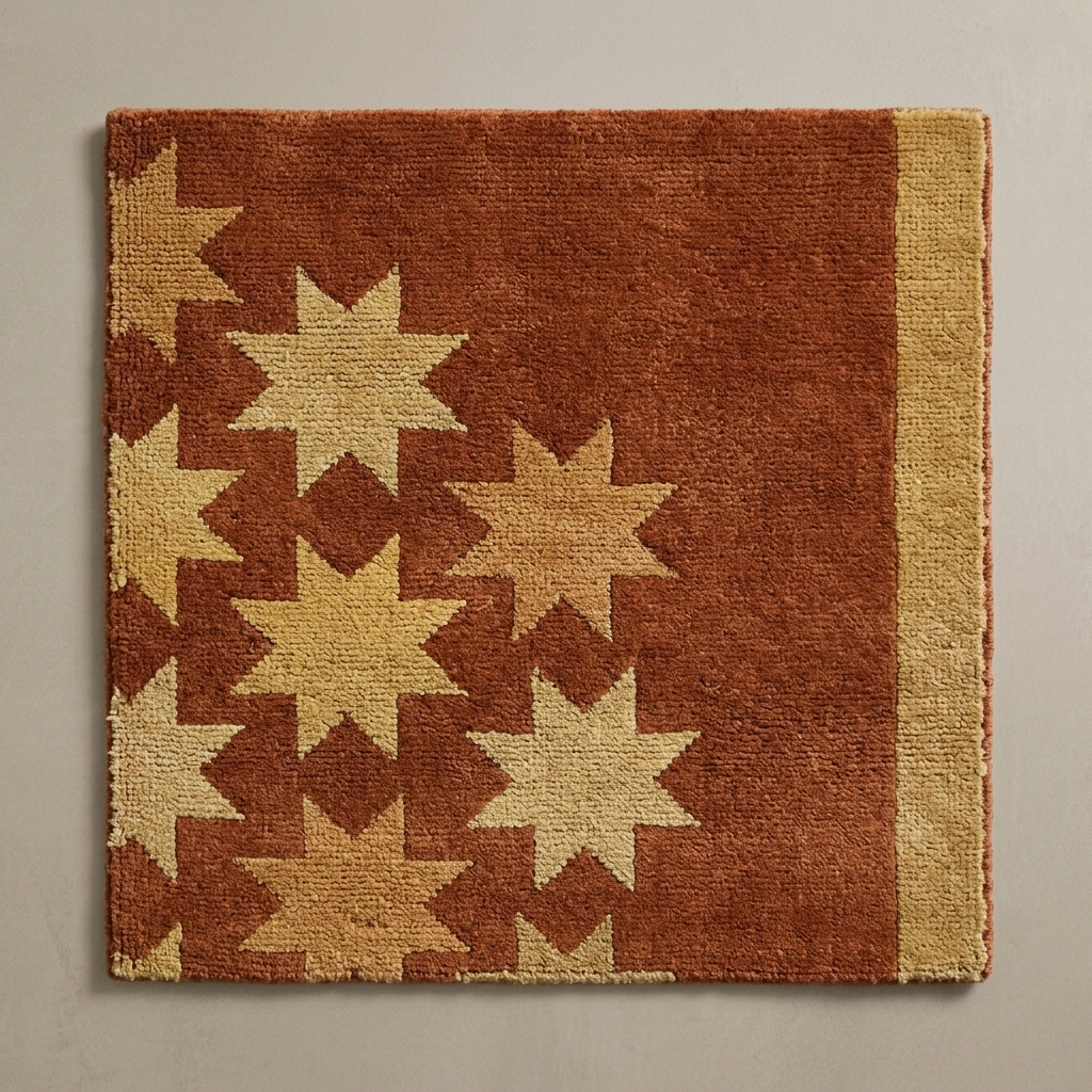 Cuivre Étoilé – 18x18 Sample Swatch