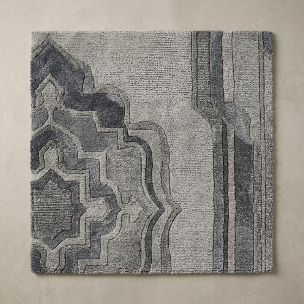 Émail Gris – 18x18 Sample Swatch