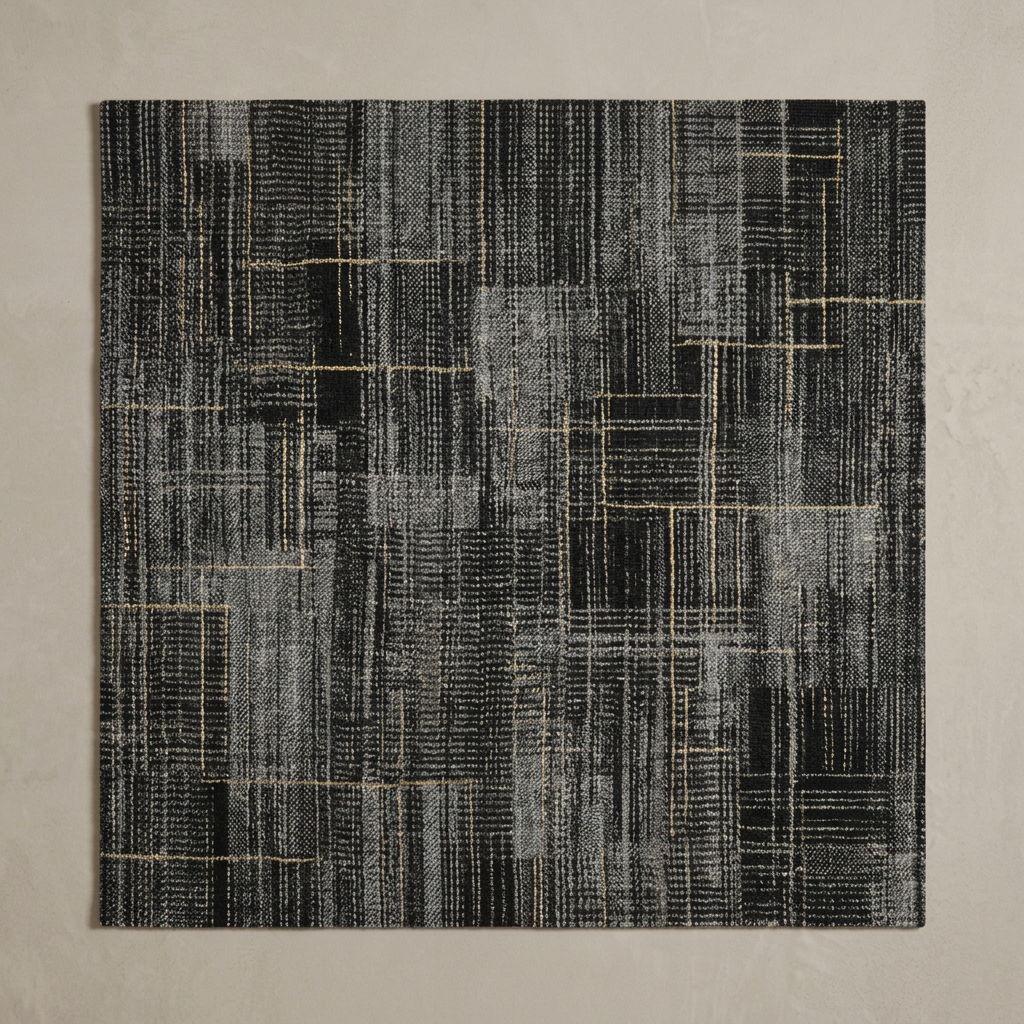 Obsidienne Tressée – 18x18 Sample Swatch