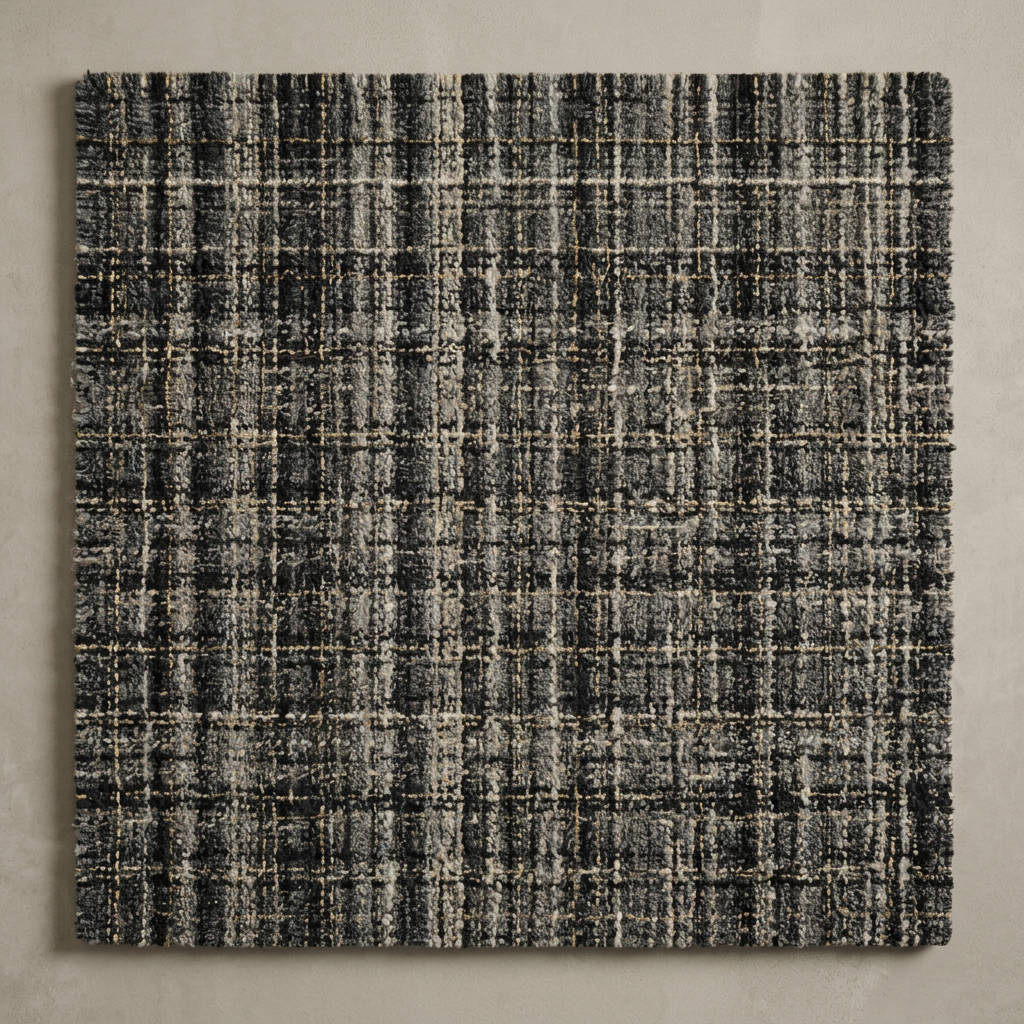 TWEED ÉBÈNE – 18x18 Sample Swatch