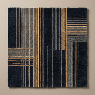 ZUFFENHAUSEN ASPHALT NIGHT ECHO – 18x18 Sample Swatch